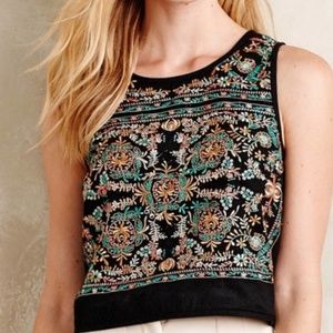 Anthropologie Vanessa & Virginia Crop Top XS